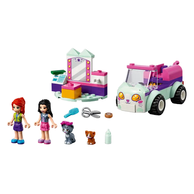 Конструктор LEGO Cat Grooming Car Разноцветный