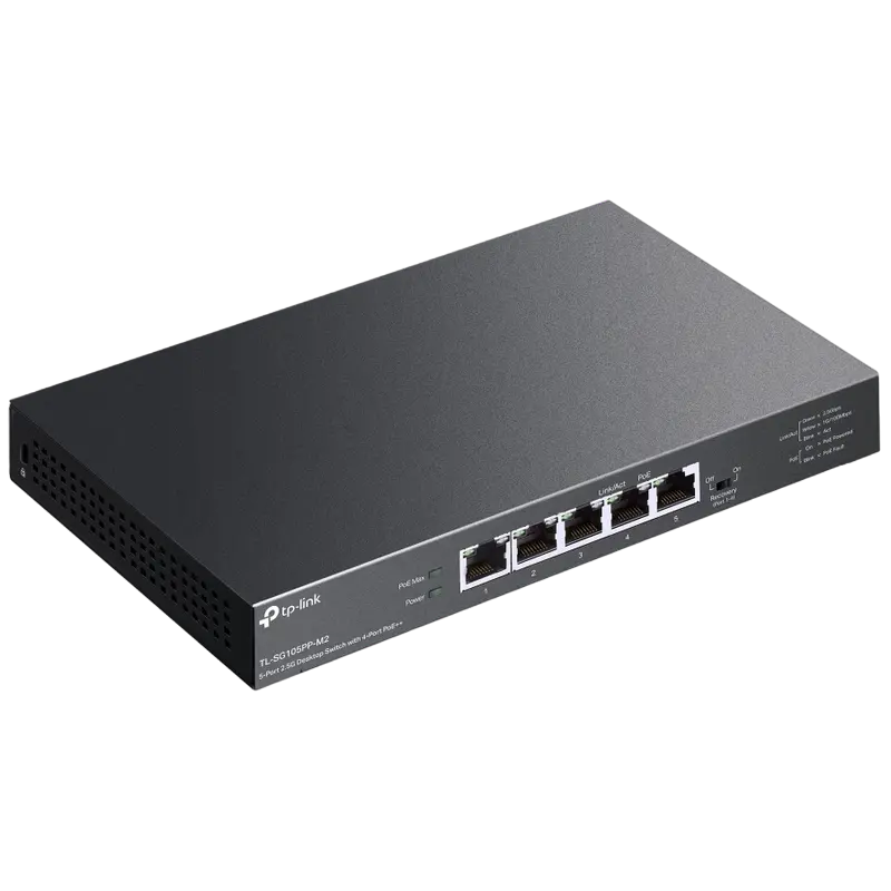 PoE коммутатор TP-LINK Desktop Switch Серый