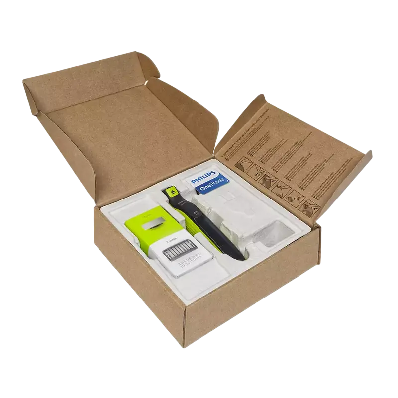 Мужской Триммер Philips OneBlade Черный | Зелёный