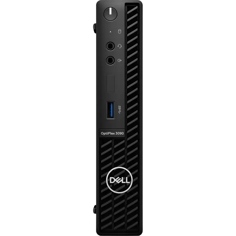Настольный ПК DELL Optiplex 3090 MFF Intel Core i3-10105T 8 ГБ Черный
