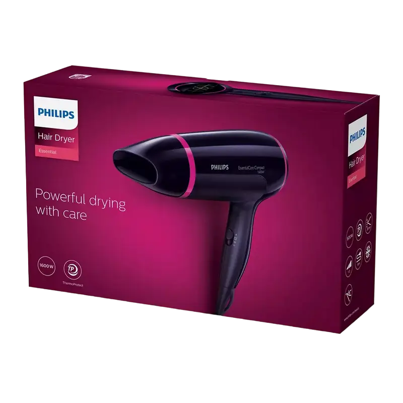 Фен Philips Essential Фиолетовый