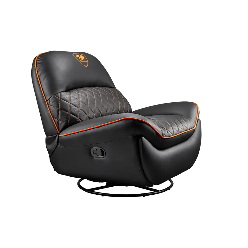 Игровое кресло Cougar Overlord Искусственная кожа Черный | Оранжевый