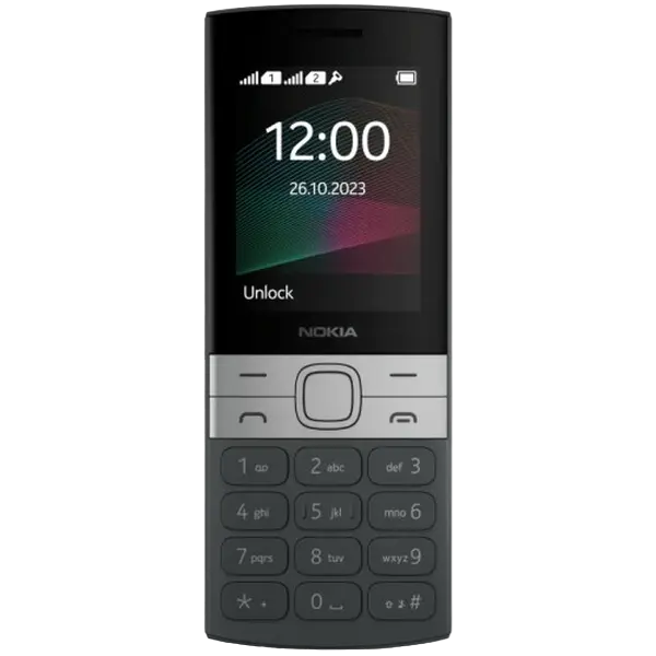 Мобильный телефон Кнопочный Nokia 150 (2023) Чёрный