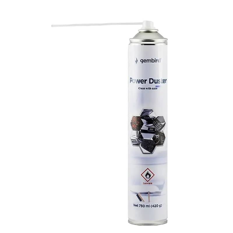 Сжатый воздух для очистки электроники Gembird Power duster