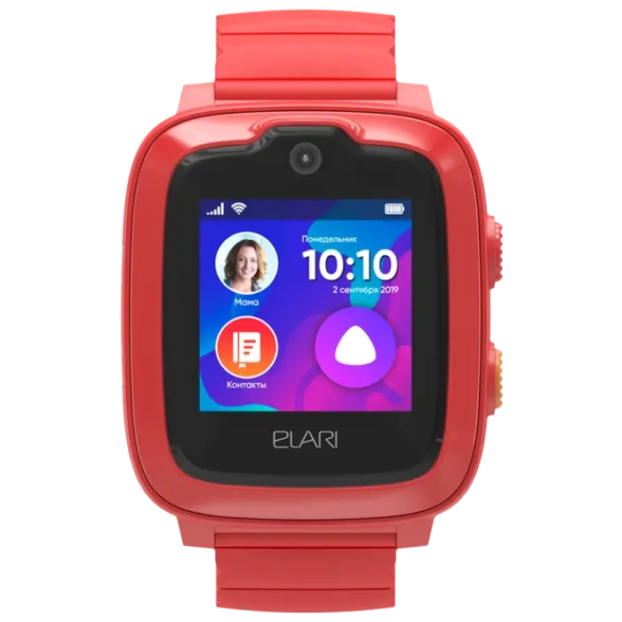Ceas pentru copii Elari KidPhone 4G Roșu