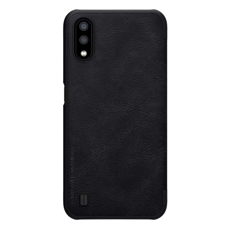 Чехол книжка Nillkin Samung Galaxy A01 Qin LC Qin Чёрный