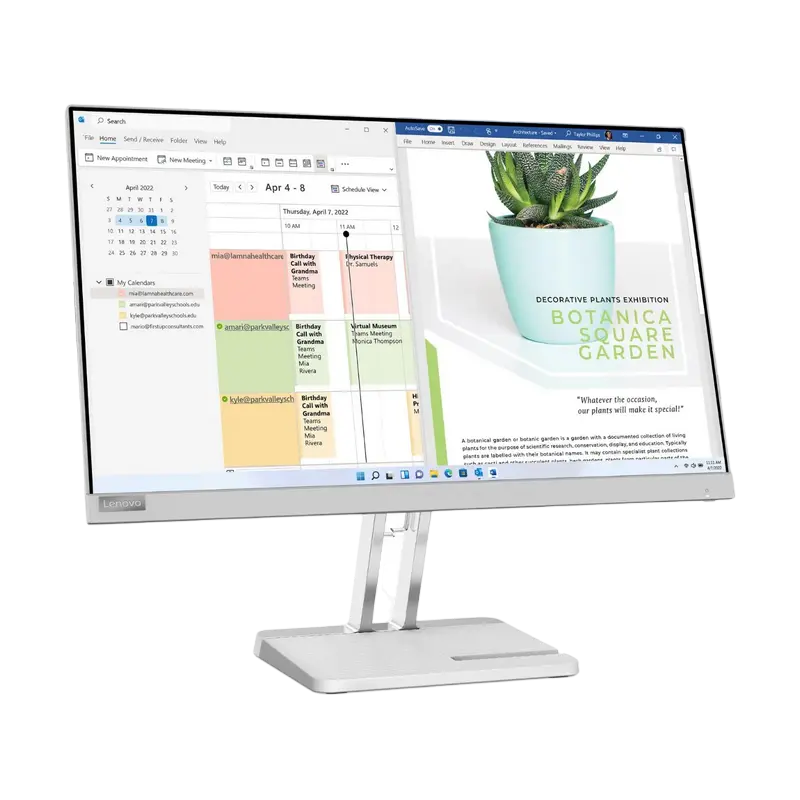 Монитор Lenovo L24e-40 Storm Gray