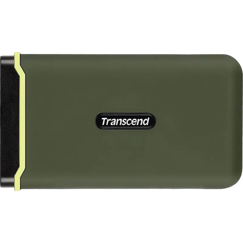 Внешний портативный SSD накопитель Transcend ESD380C 500 ГБ Military Green