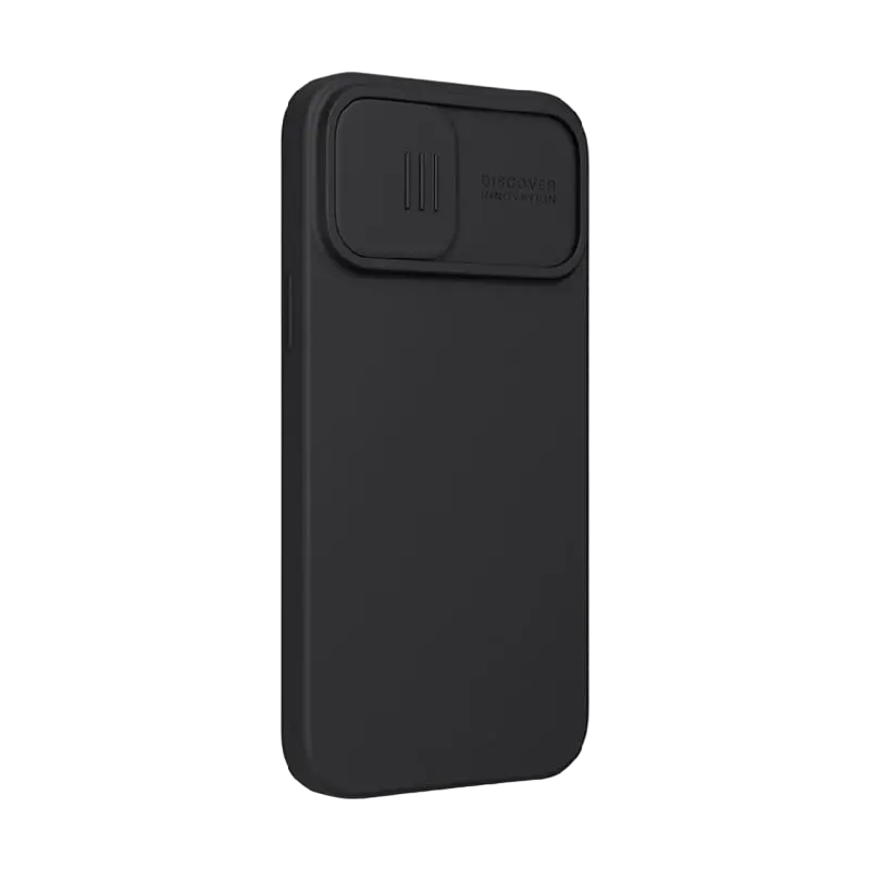 Чехол Nillkin Apple iPhone 13 CamShield Silky Magnetic Silicone Magnetic case Elegant Black
