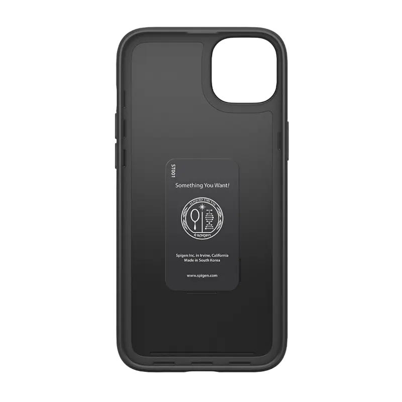 Чехол Spigen Apple iPhone 14 Thin Fit Чёрный