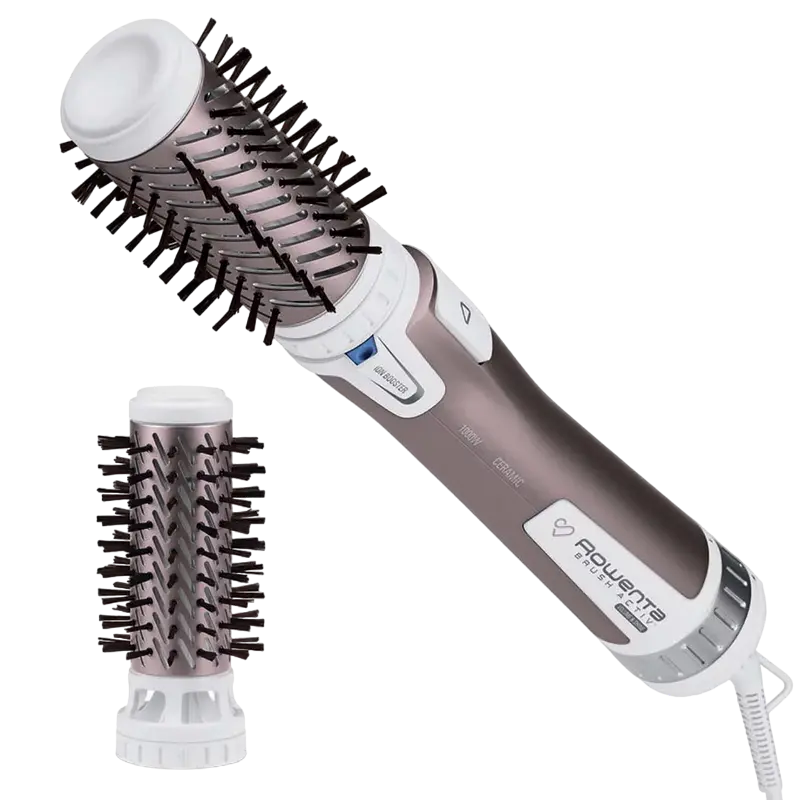 Фен-щётка Rowenta Activ Premium Care Белый | Розовый