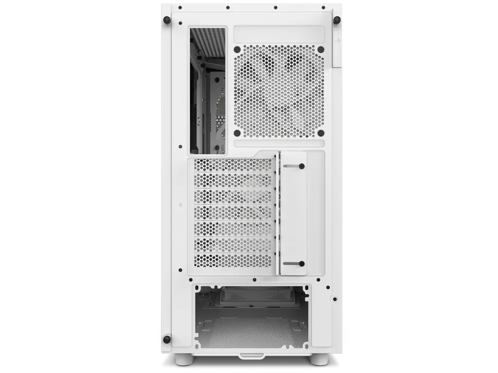 Carcasă PC NZXT H5 Flow RGB Midi-Tower Alb