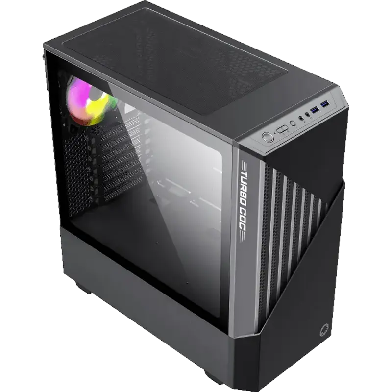 Компьютерный корпус Gamemax CONTAC COC Midi-Tower Черный