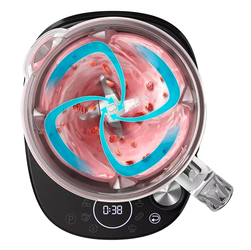 Blender staționar Philips 7000 Series HR3760/10 Argintiu | Negru