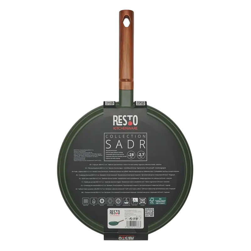 Блинная сковорода RESTO Sadr SADR Зелёный