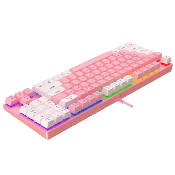 Tastatură Havit KB512L Mecanic Roz