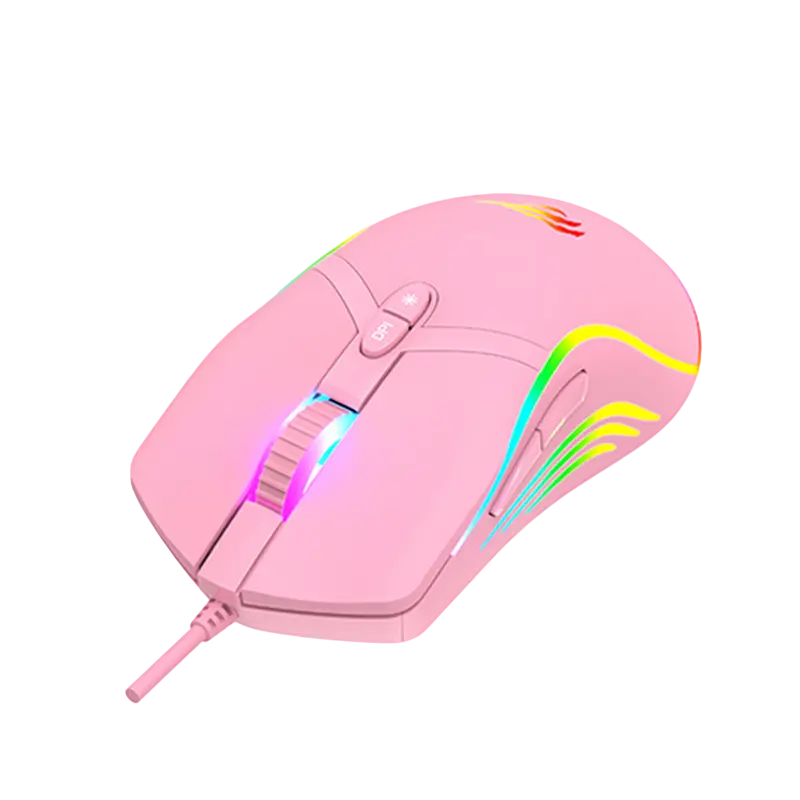 Gaming Mouse Havit MS1029 Cu fir Roz