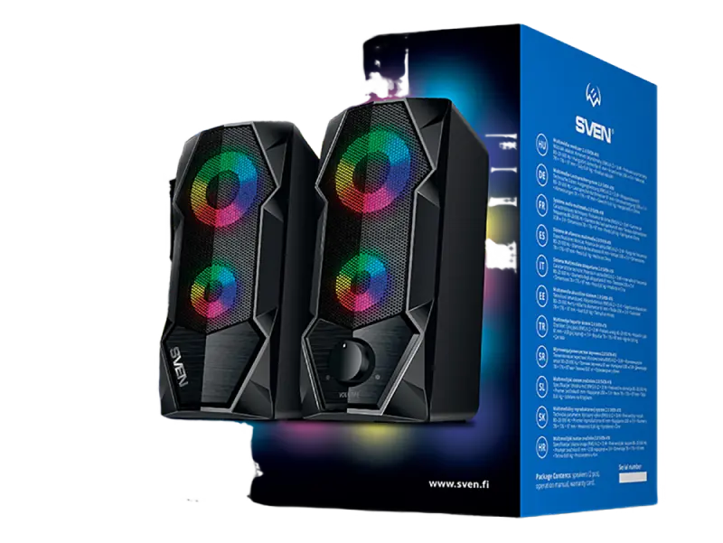 Компьютерные колонки SVEN 410 Черный