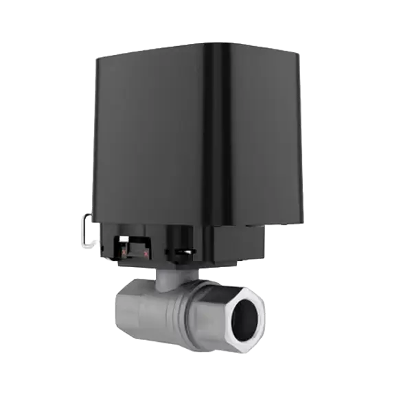 Беспроводной Кран Перекрытия Воды Ajax WaterStop ¾" (DN 20) Jeweller Черный