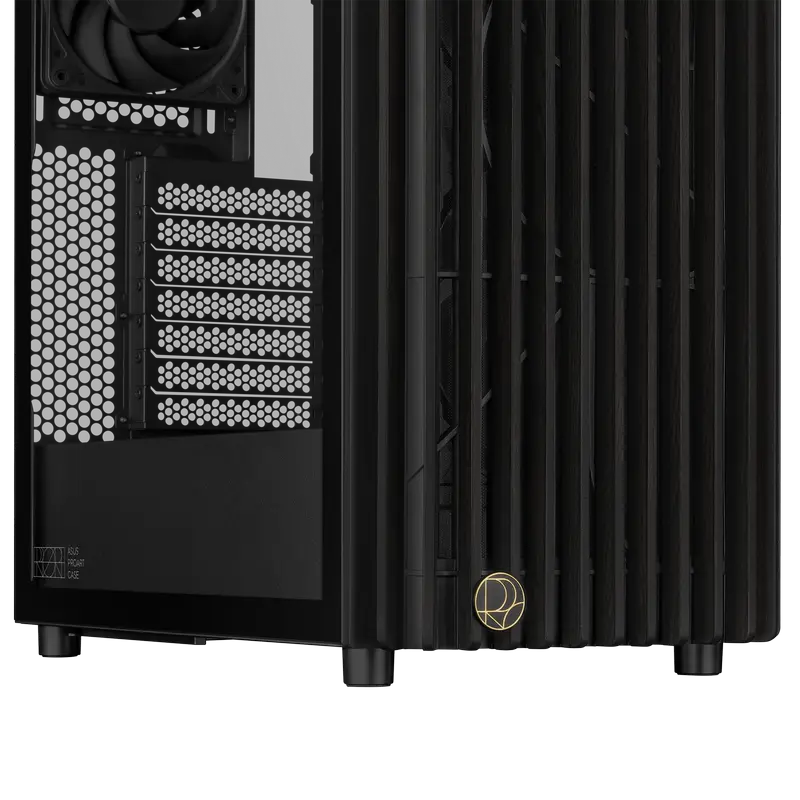 Компьютерный корпус ASUS ProArt PA401 Wood TG Midi-Tower Черный