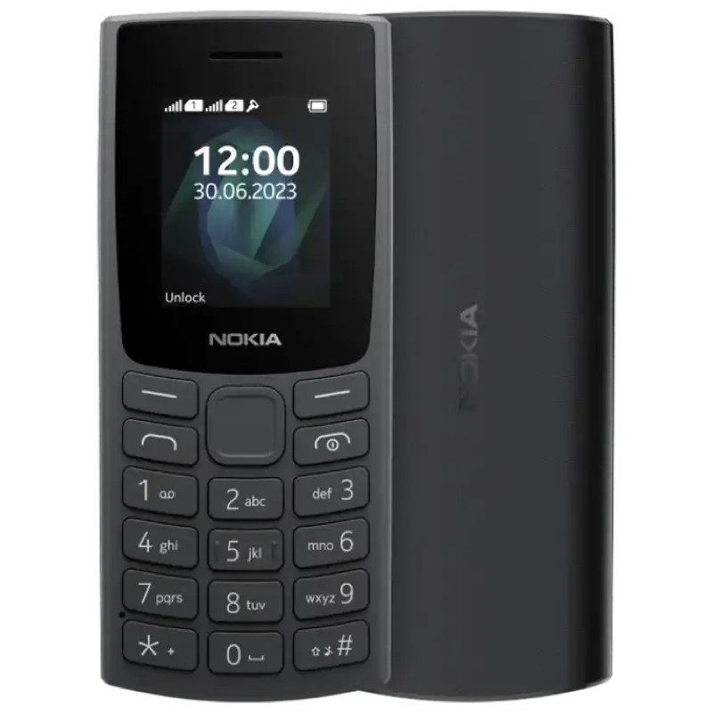 Telefon mobil Cu butoane Nokia 105 4G (2023) Charcoal