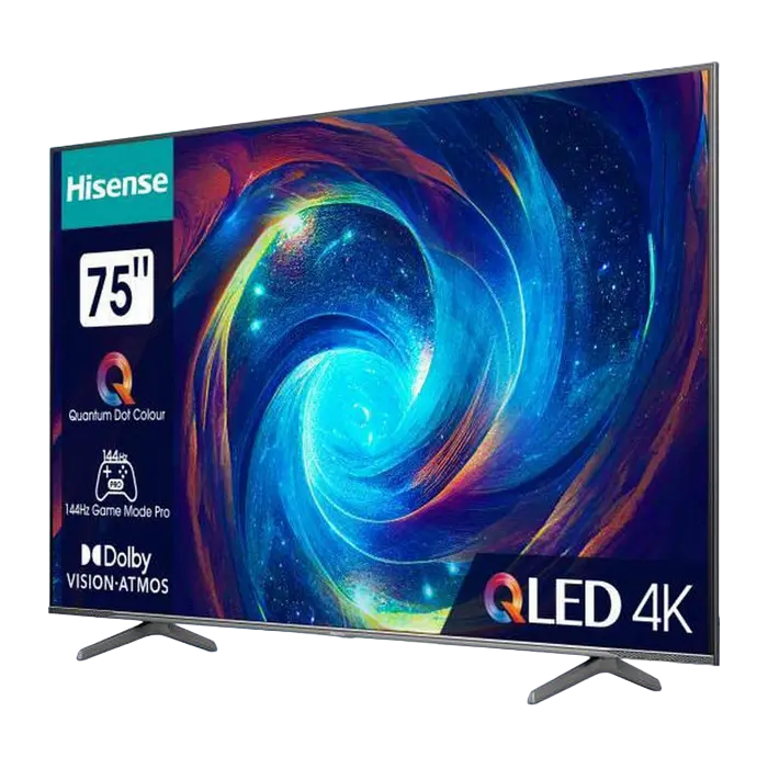 75" QLED SMART Телевизор Hisense 75E7KQ PRO Серый