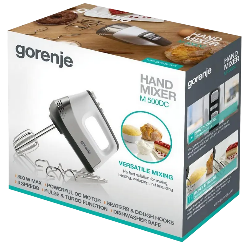Миксер ручной Gorenje M500DC Белый