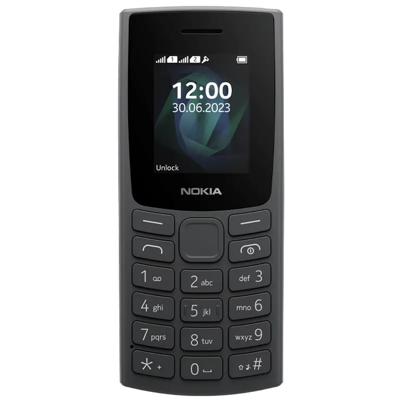 Мобильный телефон Кнопочный Nokia 105 (2023) Charcoal