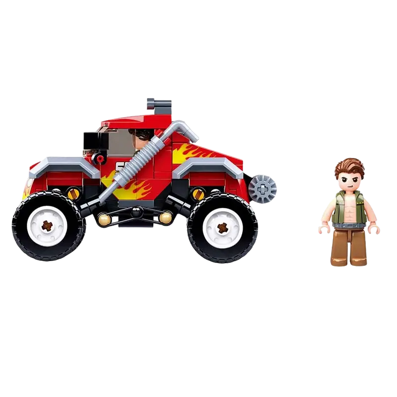 Конструктор Sluban Town - Red SUV Красный