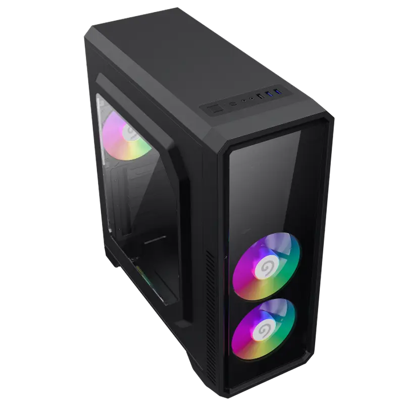 Carcasă PC Gamemax G561-BK Midi-Tower Negru