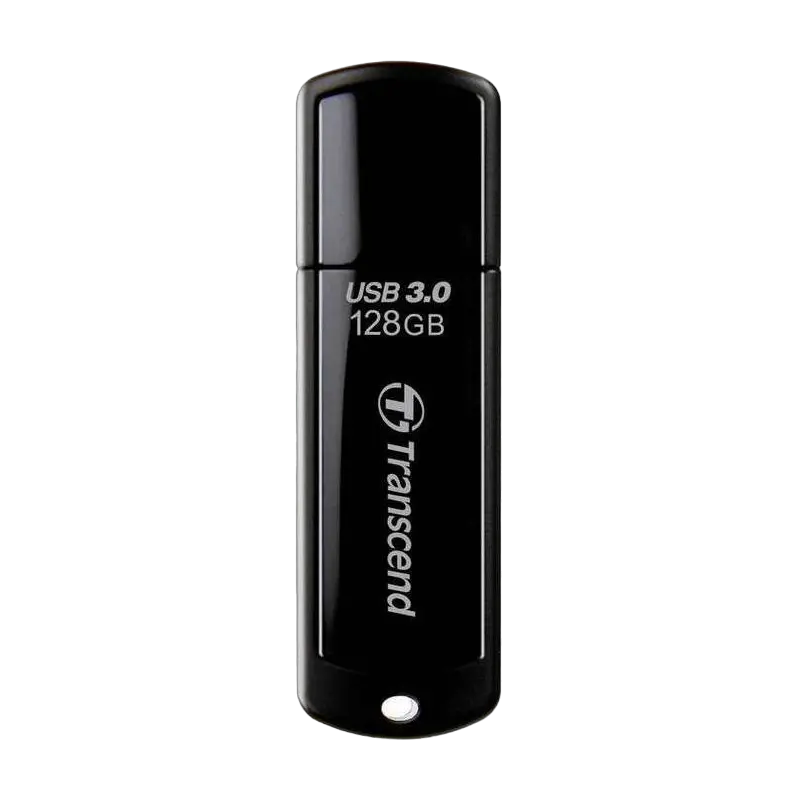 USB Flash накопитель Transcend JetFlash 700 128ГБ Чёрный