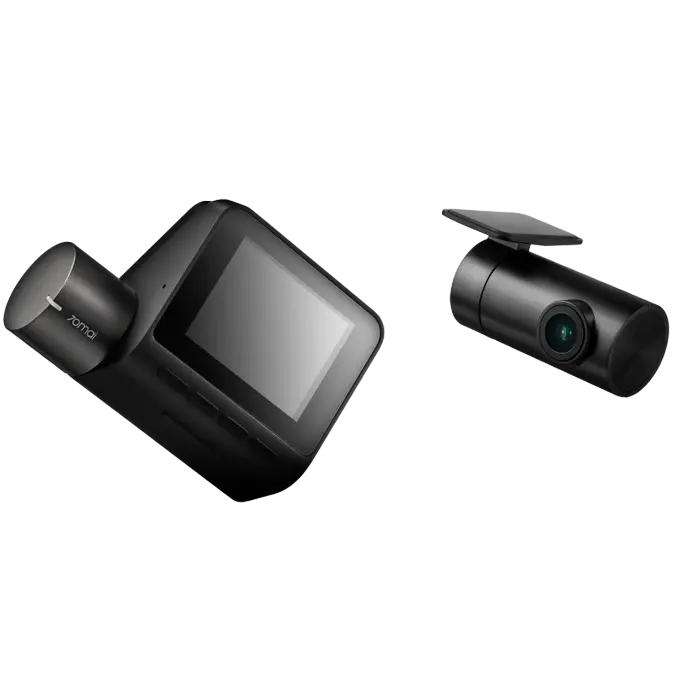 Комплект видеорегистраторов передней и задней панели автомобиля 70mai A200 + Rear Cam Черный