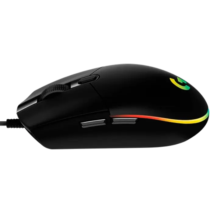 Игровая мышь Logitech G203 Lightsync Проводное Чёрный