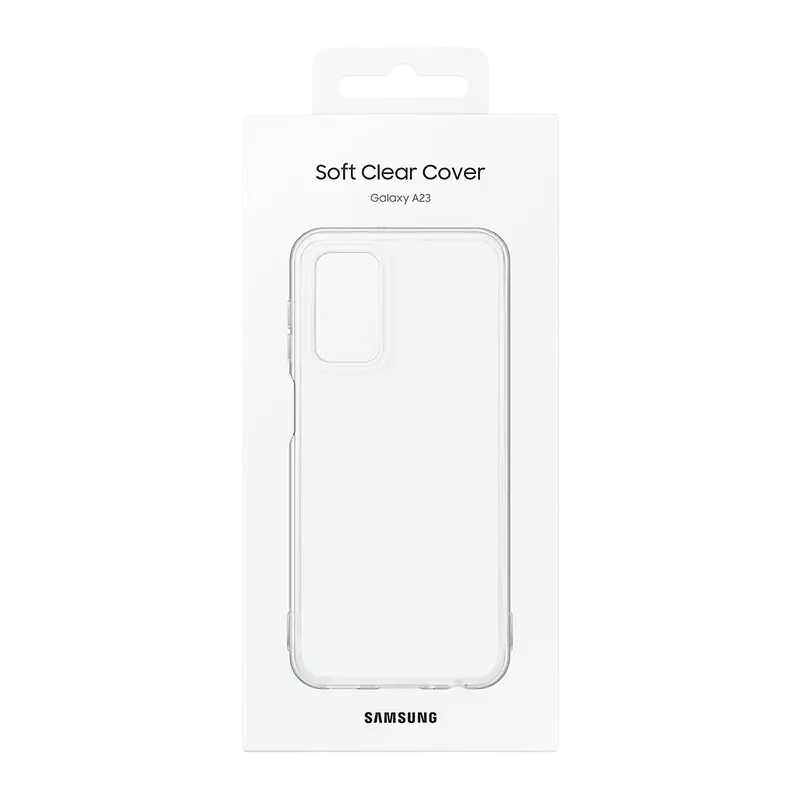 Чехол Samsung Galaxy A23 Soft Clear Cover Soft Clear Прозрачный