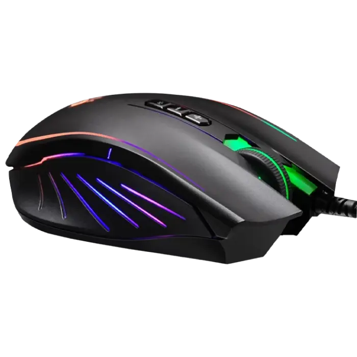 Игровая мышь Bloody Q81 Curve Проводное Чёрный