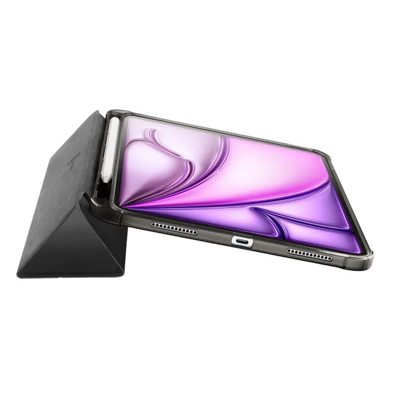 Чехол для планшета Cellularline Apple iPad Air 11" 2024 Stand Case 11" Чёрный