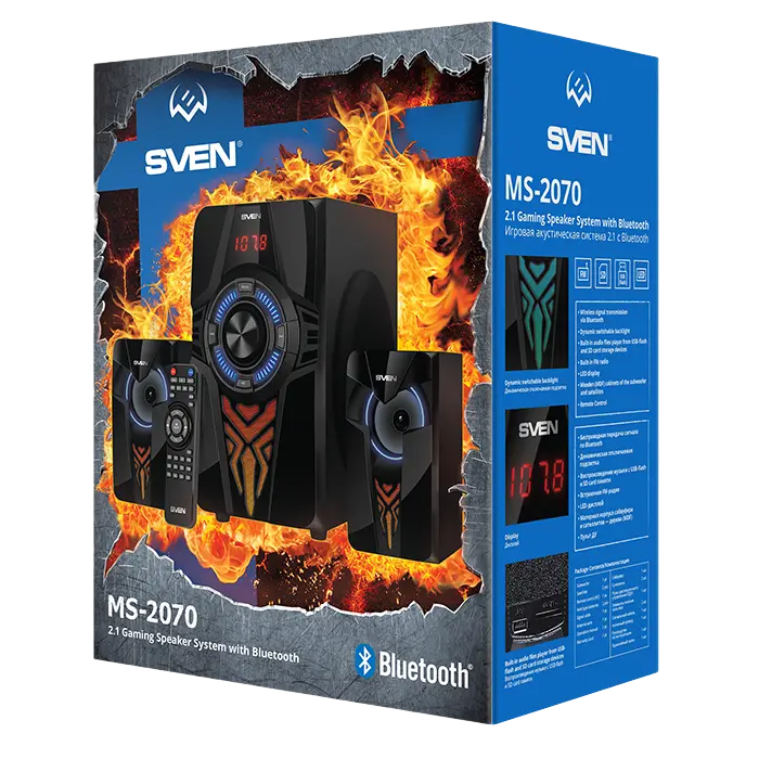 Компьютерные колонки SVEN MS-2070 Черный