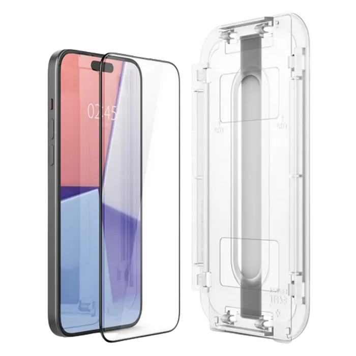 Защитное стекло Spigen Apple iPhone 15 Tempered Glass EZ FIT EZ FIT Tempered Glass Прозрачный