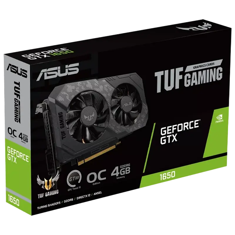 Видеокарта ASUS TUF Gaming GeForce GTX 1650 V2 OC