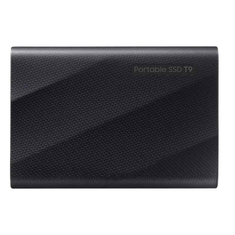 Внешний портативный SSD накопитель Samsung T9 2 ТБ Чёрный