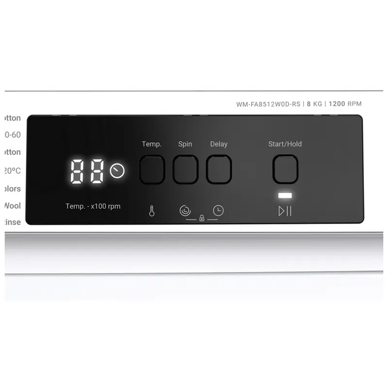 Mașină de spălat Daewoo WM-FA8512W0D-RS Alb