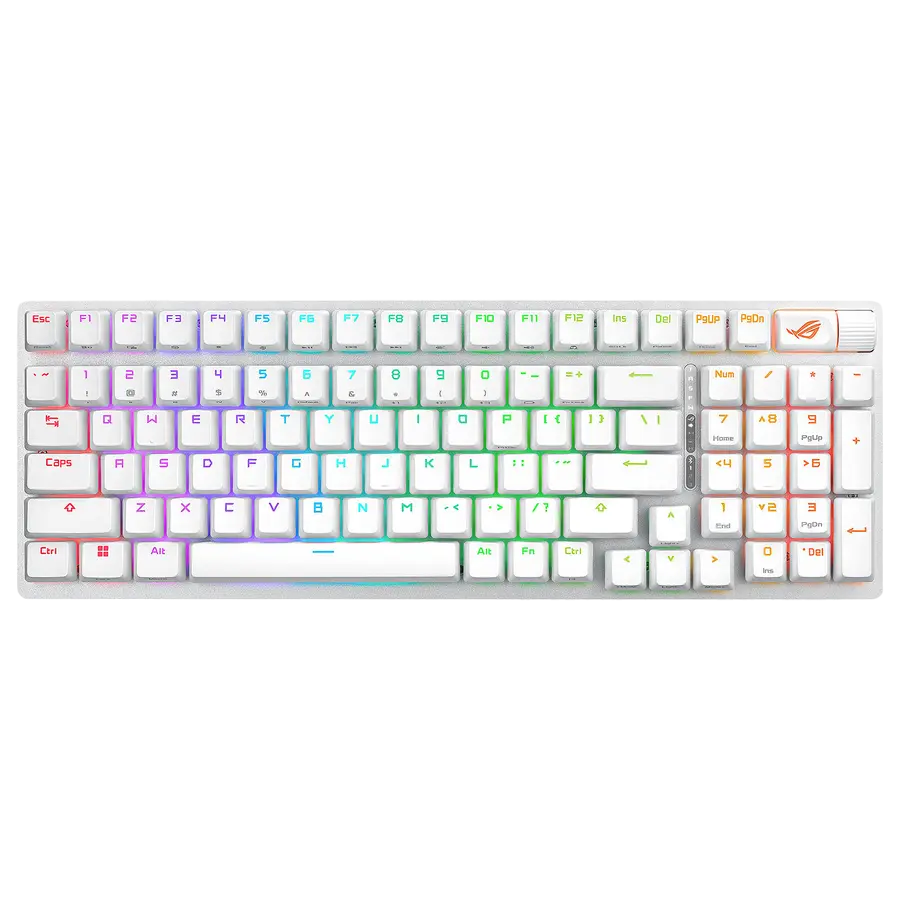 Tastatură ASUS ROG Strix Scope II 96 Mecanic Alb
