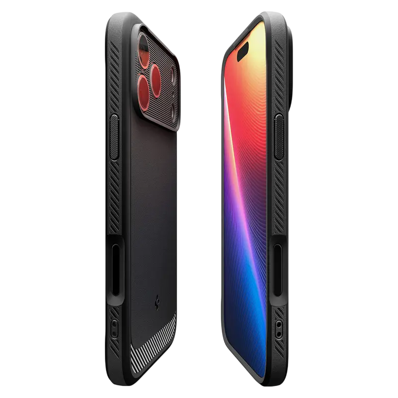 Чехол Spigen Apple iPhone 17 Pro Max Rugged Armor Magsafe Rugged Armor Матовый черный