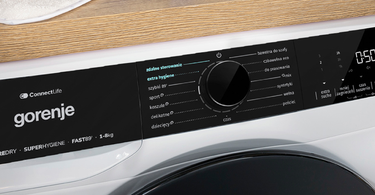 Wybór stopnia wysuszenia